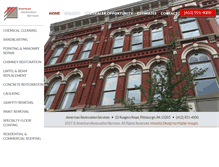 Tablet Screenshot of americanrestoration.com